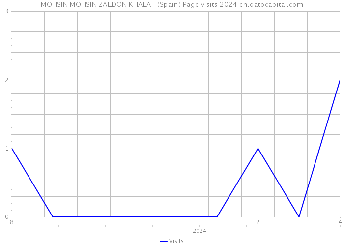MOHSIN MOHSIN ZAEDON KHALAF (Spain) Page visits 2024 