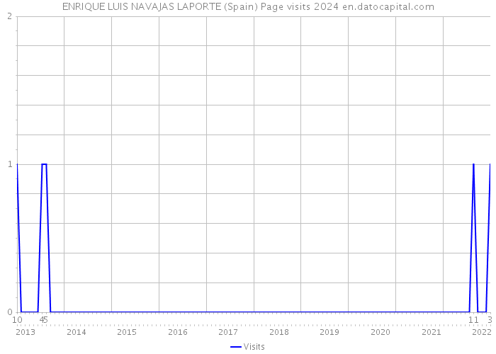 ENRIQUE LUIS NAVAJAS LAPORTE (Spain) Page visits 2024 