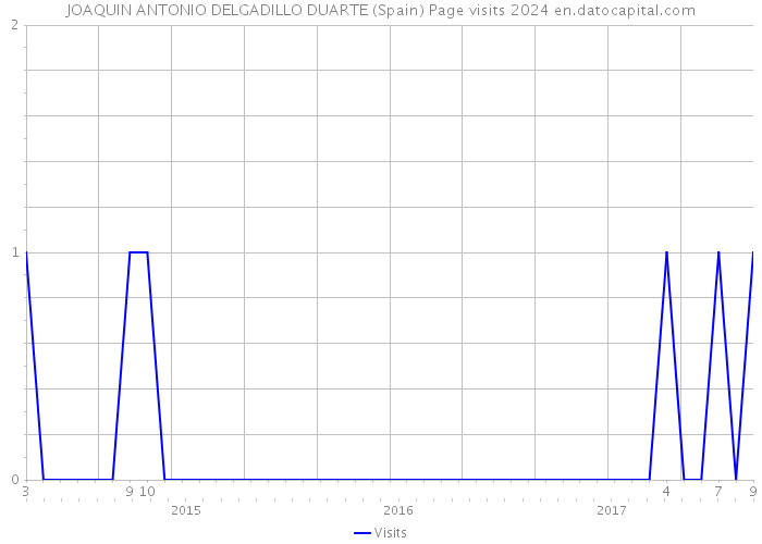 JOAQUIN ANTONIO DELGADILLO DUARTE (Spain) Page visits 2024 