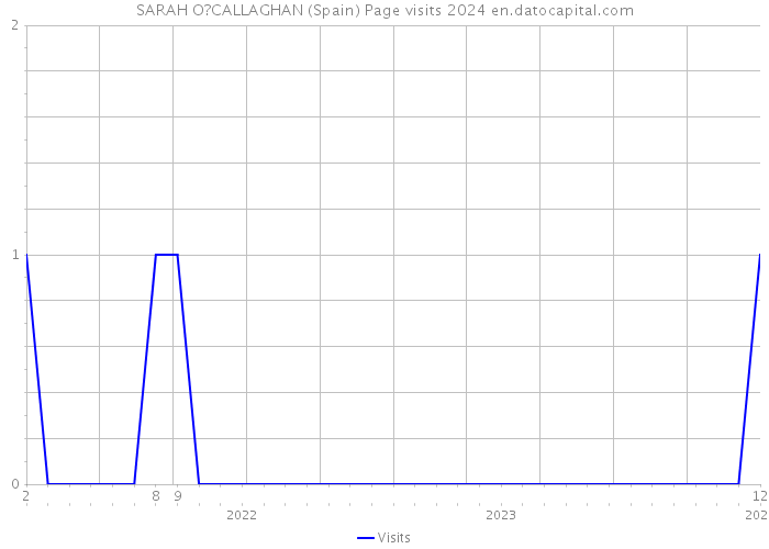 SARAH O?CALLAGHAN (Spain) Page visits 2024 