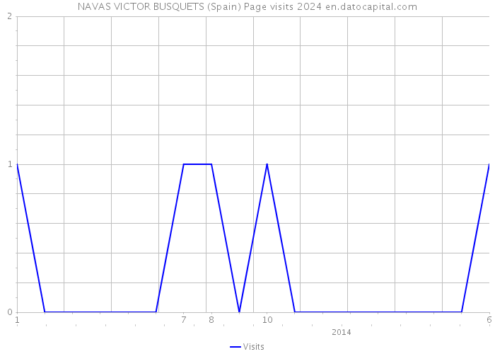NAVAS VICTOR BUSQUETS (Spain) Page visits 2024 
