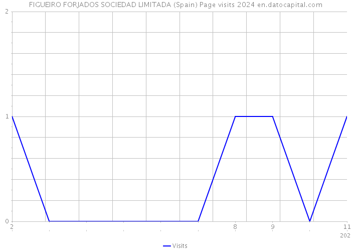 FIGUEIRO FORJADOS SOCIEDAD LIMITADA (Spain) Page visits 2024 