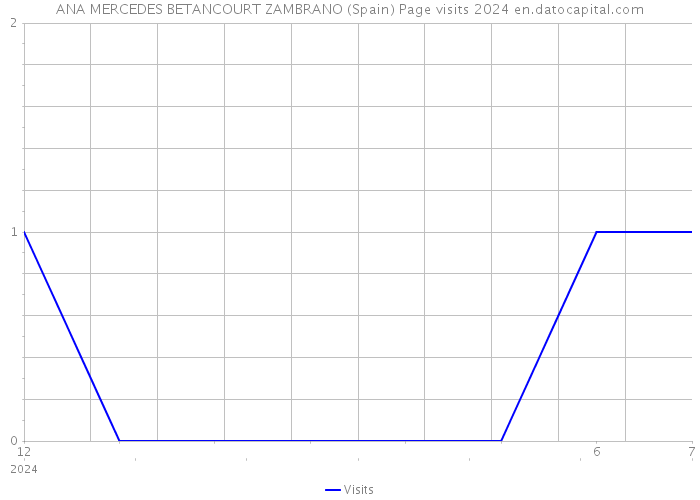 ANA MERCEDES BETANCOURT ZAMBRANO (Spain) Page visits 2024 