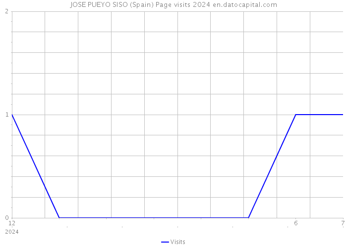 JOSE PUEYO SISO (Spain) Page visits 2024 