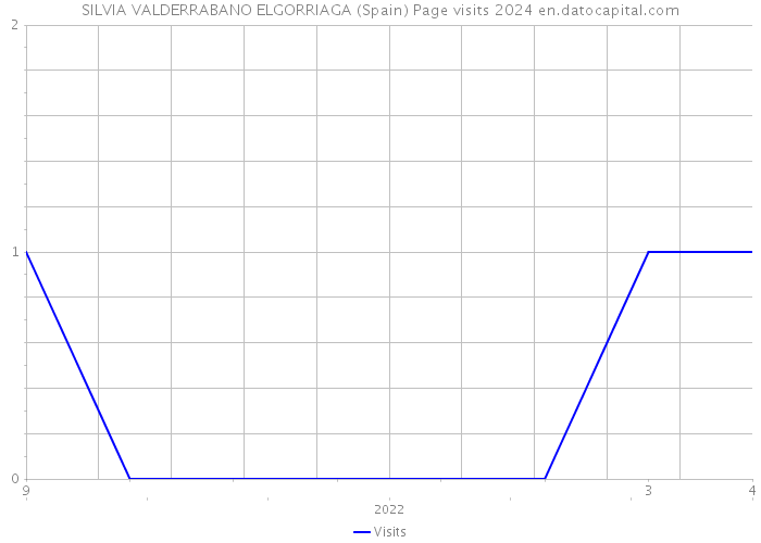 SILVIA VALDERRABANO ELGORRIAGA (Spain) Page visits 2024 