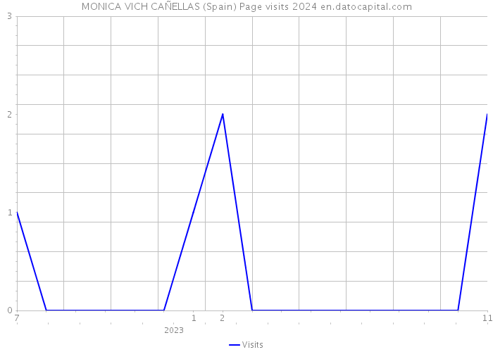 MONICA VICH CAÑELLAS (Spain) Page visits 2024 