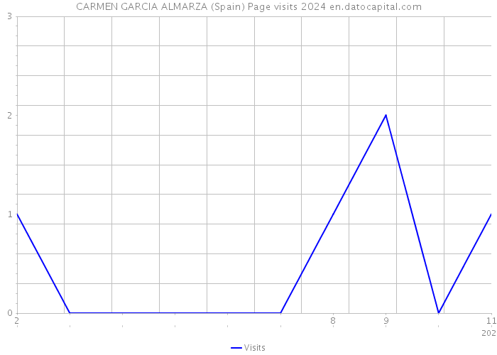 CARMEN GARCIA ALMARZA (Spain) Page visits 2024 