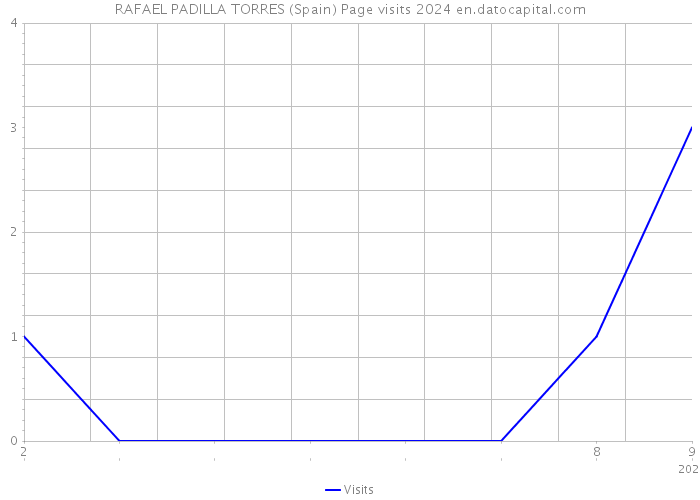 RAFAEL PADILLA TORRES (Spain) Page visits 2024 