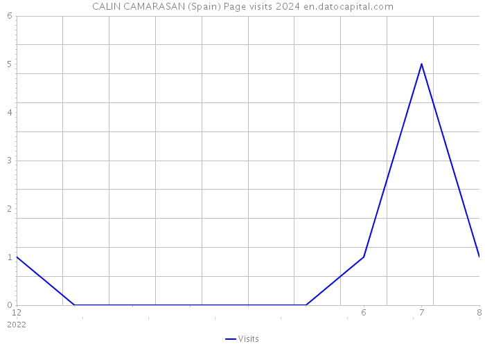 CALIN CAMARASAN (Spain) Page visits 2024 