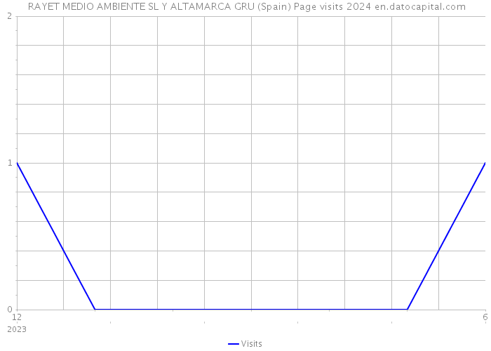  RAYET MEDIO AMBIENTE SL Y ALTAMARCA GRU (Spain) Page visits 2024 