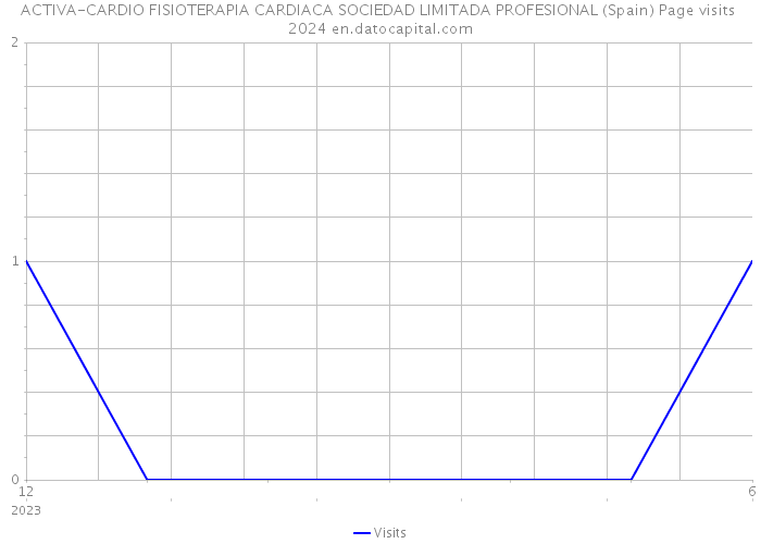 ACTIVA-CARDIO FISIOTERAPIA CARDIACA SOCIEDAD LIMITADA PROFESIONAL (Spain) Page visits 2024 