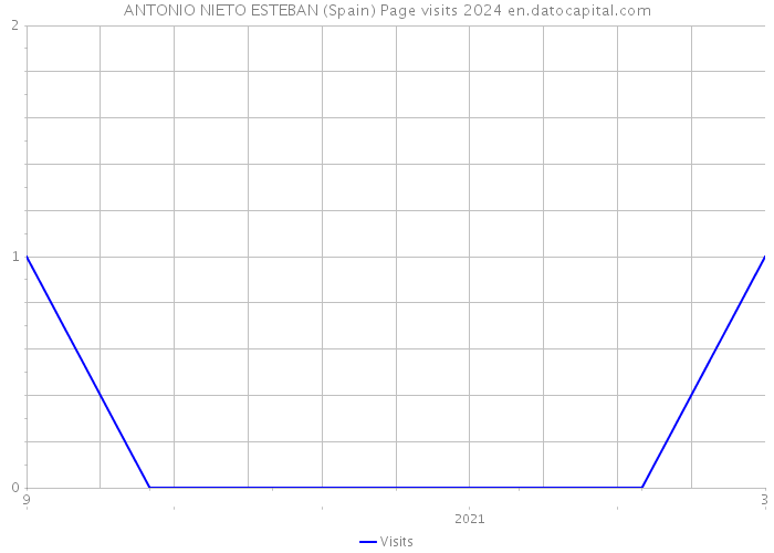 ANTONIO NIETO ESTEBAN (Spain) Page visits 2024 