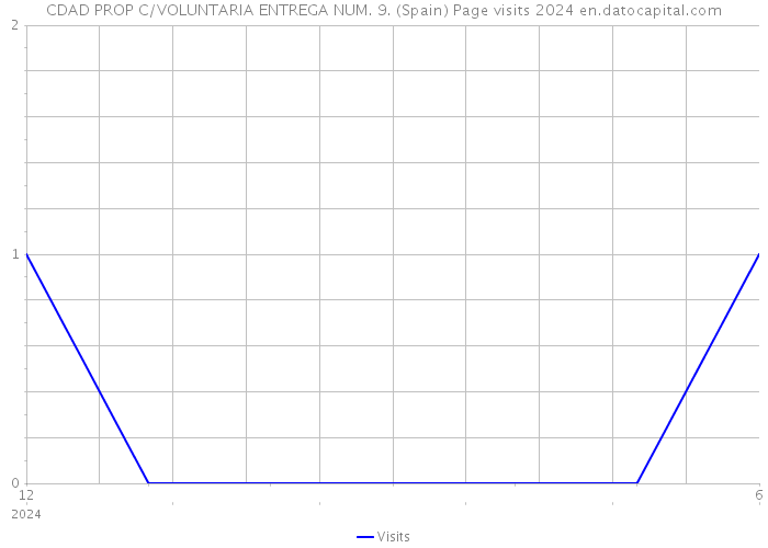 CDAD PROP C/VOLUNTARIA ENTREGA NUM. 9. (Spain) Page visits 2024 