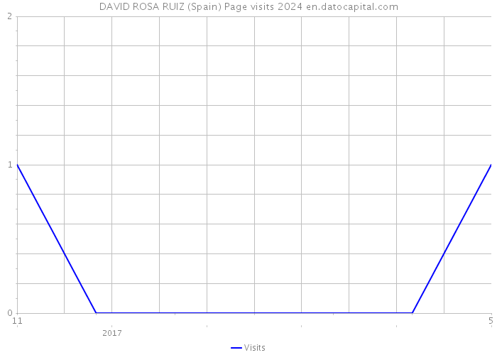 DAVID ROSA RUIZ (Spain) Page visits 2024 