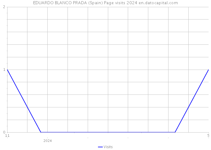 EDUARDO BLANCO PRADA (Spain) Page visits 2024 