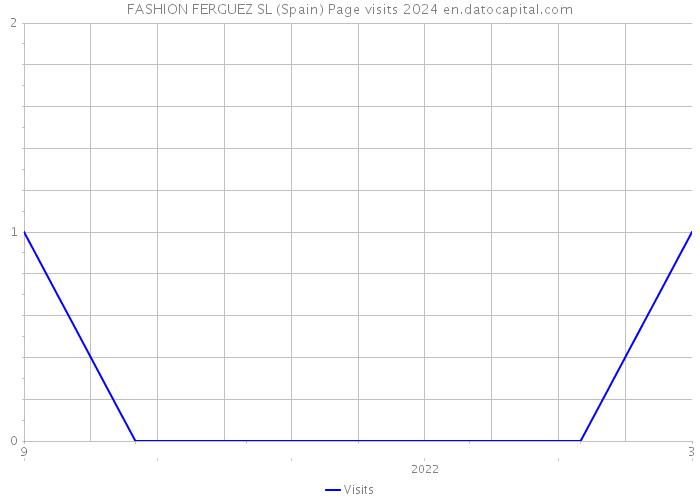 FASHION FERGUEZ SL (Spain) Page visits 2024 