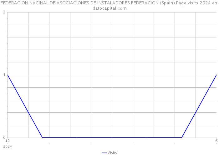 FEDERACION NACINAL DE ASOCIACIONES DE INSTALADORES FEDERACION (Spain) Page visits 2024 
