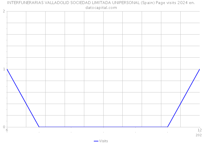 INTERFUNERARIAS VALLADOLID SOCIEDAD LIMITADA UNIPERSONAL (Spain) Page visits 2024 