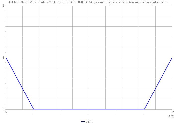 INVERSIONES VENECAN 2021, SOCIEDAD LIMITADA (Spain) Page visits 2024 