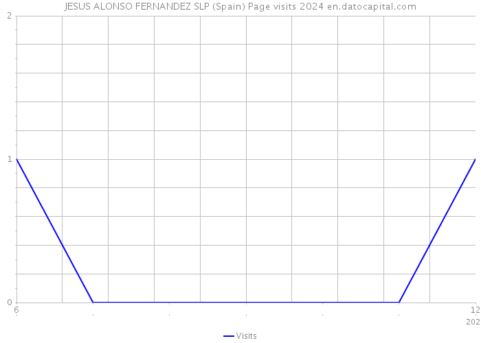 JESUS ALONSO FERNANDEZ SLP (Spain) Page visits 2024 