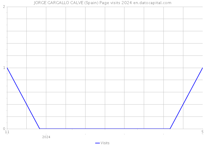 JORGE GARGALLO CALVE (Spain) Page visits 2024 