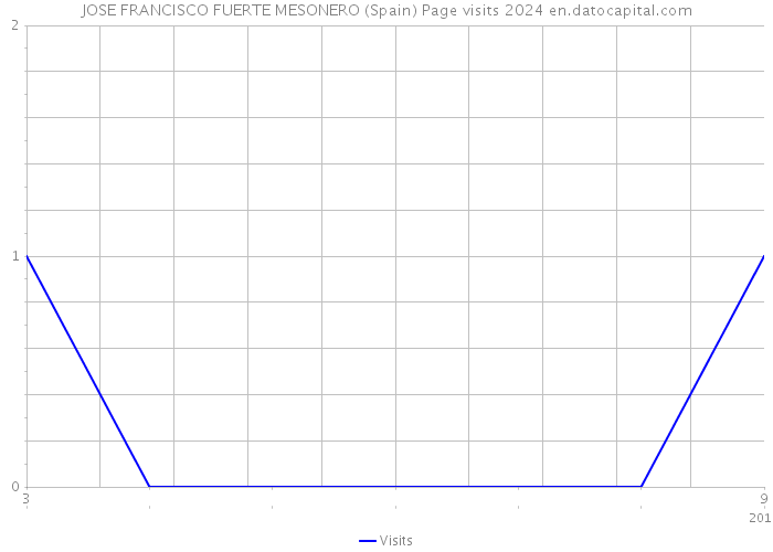 JOSE FRANCISCO FUERTE MESONERO (Spain) Page visits 2024 