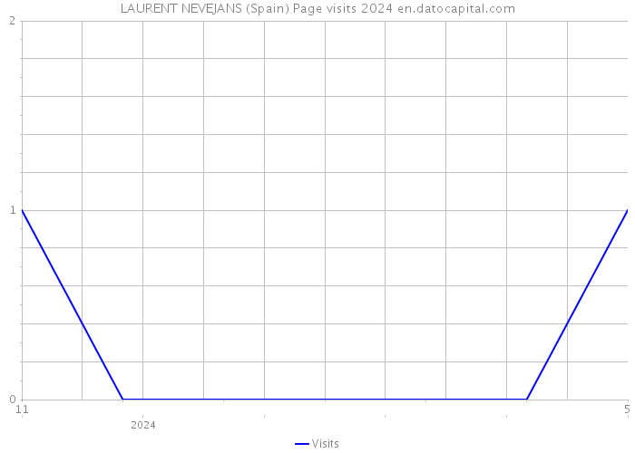 LAURENT NEVEJANS (Spain) Page visits 2024 