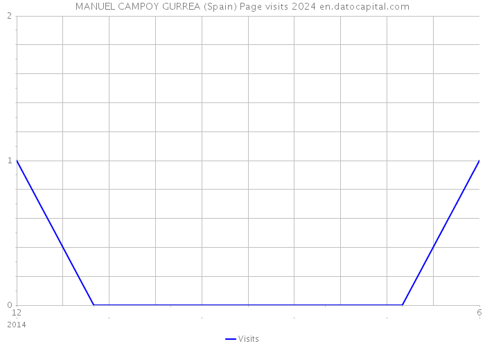 MANUEL CAMPOY GURREA (Spain) Page visits 2024 