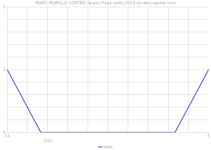 MARC MURILLO CORTES (Spain) Page visits 2024 