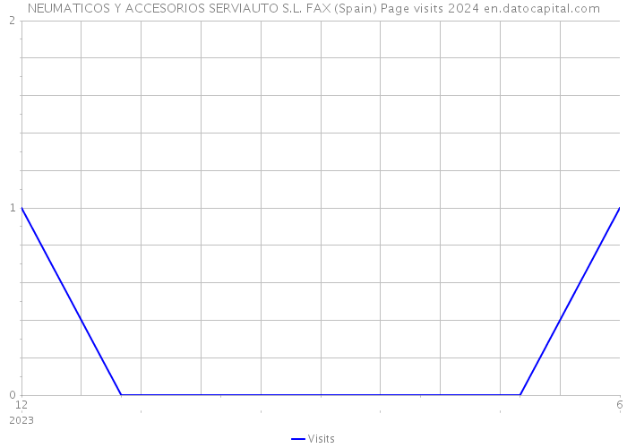 NEUMATICOS Y ACCESORIOS SERVIAUTO S.L. FAX (Spain) Page visits 2024 