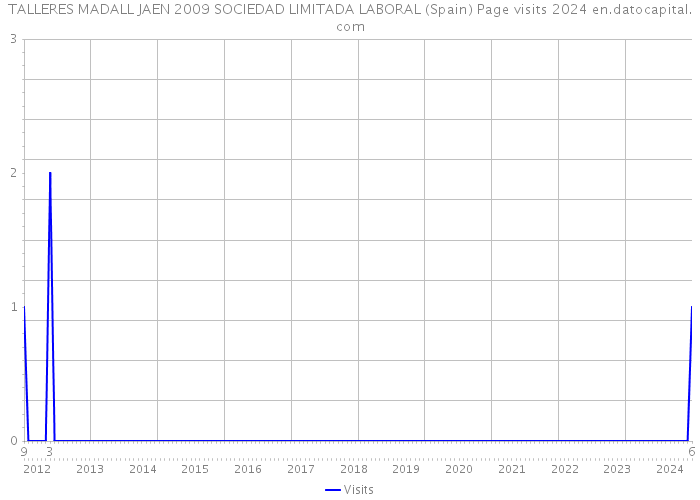TALLERES MADALL JAEN 2009 SOCIEDAD LIMITADA LABORAL (Spain) Page visits 2024 