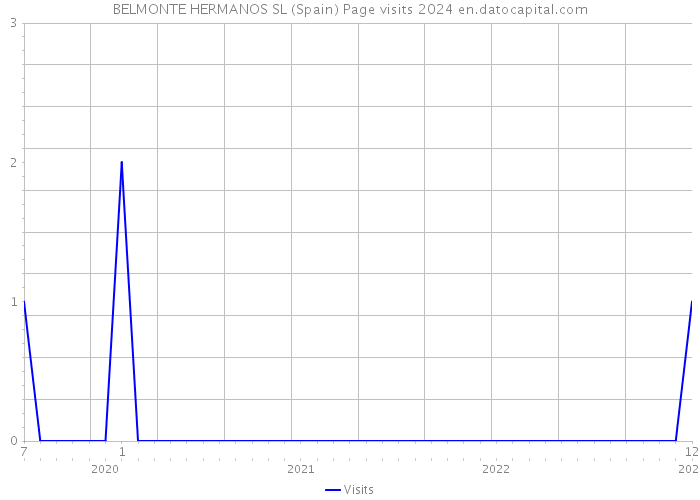 BELMONTE HERMANOS SL (Spain) Page visits 2024 