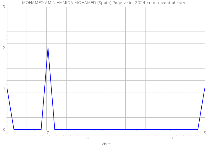 MOHAMED AMIN HAMIDA MOHAMED (Spain) Page visits 2024 