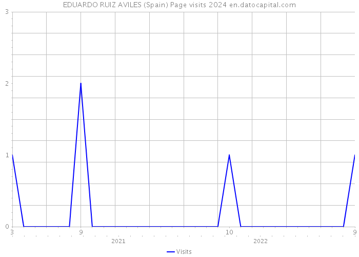 EDUARDO RUIZ AVILES (Spain) Page visits 2024 