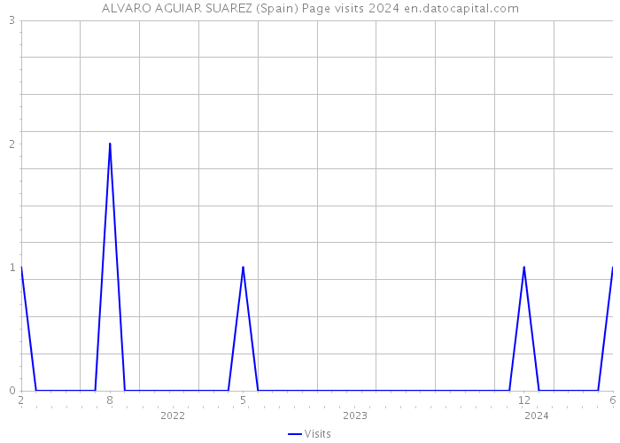 ALVARO AGUIAR SUAREZ (Spain) Page visits 2024 