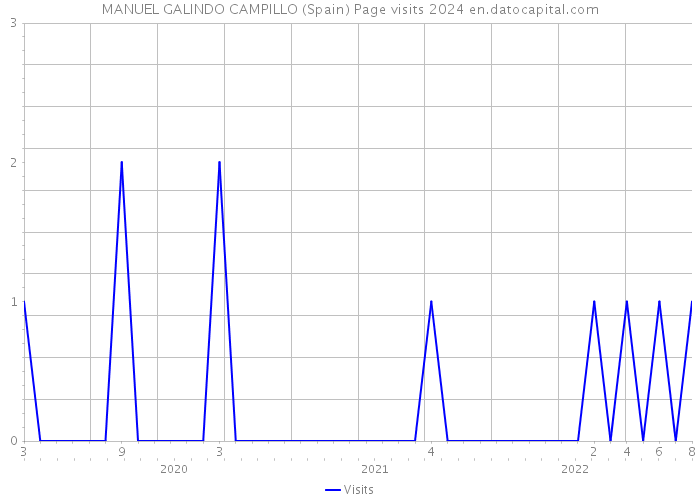 MANUEL GALINDO CAMPILLO (Spain) Page visits 2024 