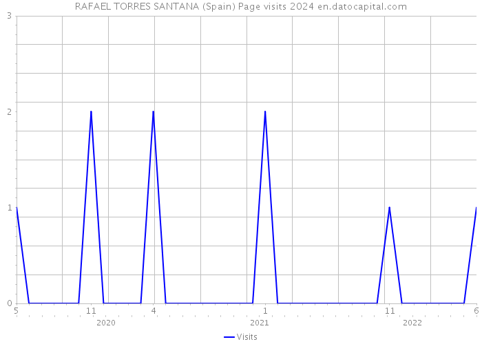 RAFAEL TORRES SANTANA (Spain) Page visits 2024 