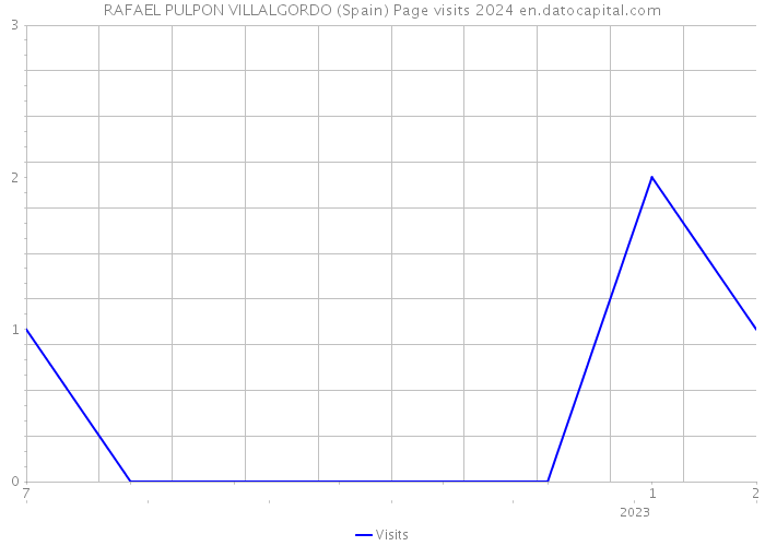 RAFAEL PULPON VILLALGORDO (Spain) Page visits 2024 