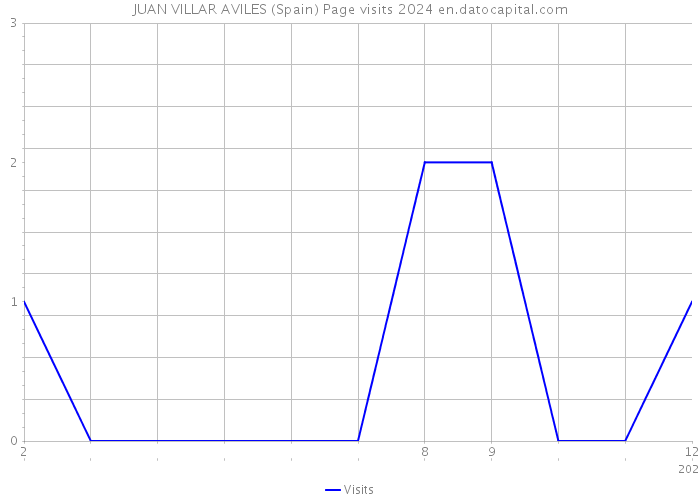 JUAN VILLAR AVILES (Spain) Page visits 2024 