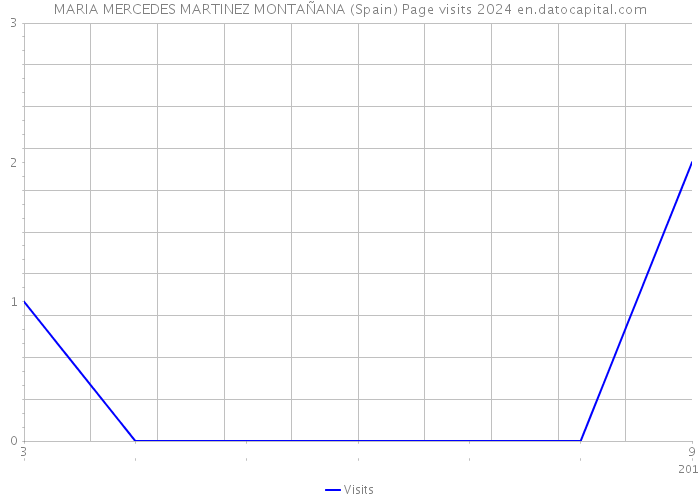 MARIA MERCEDES MARTINEZ MONTAÑANA (Spain) Page visits 2024 