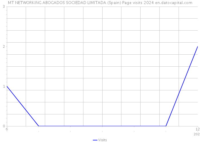MT NETWORKING ABOGADOS SOCIEDAD LIMITADA (Spain) Page visits 2024 