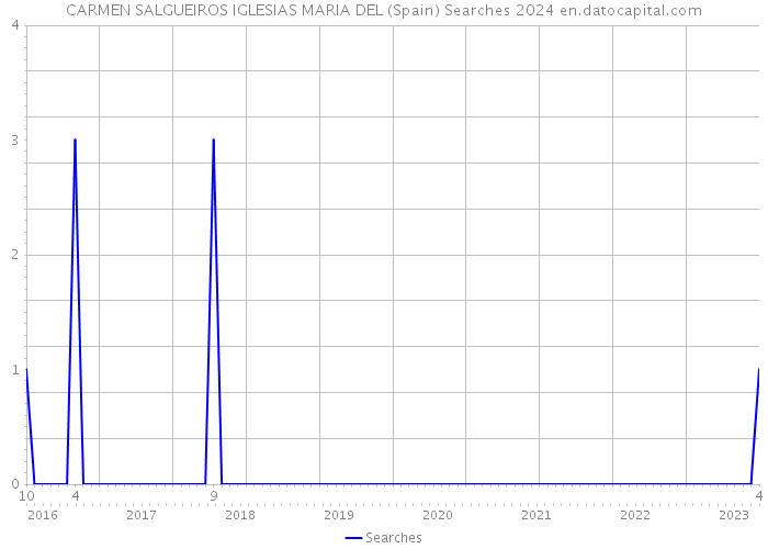 CARMEN SALGUEIROS IGLESIAS MARIA DEL (Spain) Searches 2024 