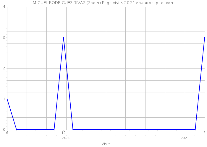 MIGUEL RODRIGUEZ RIVAS (Spain) Page visits 2024 