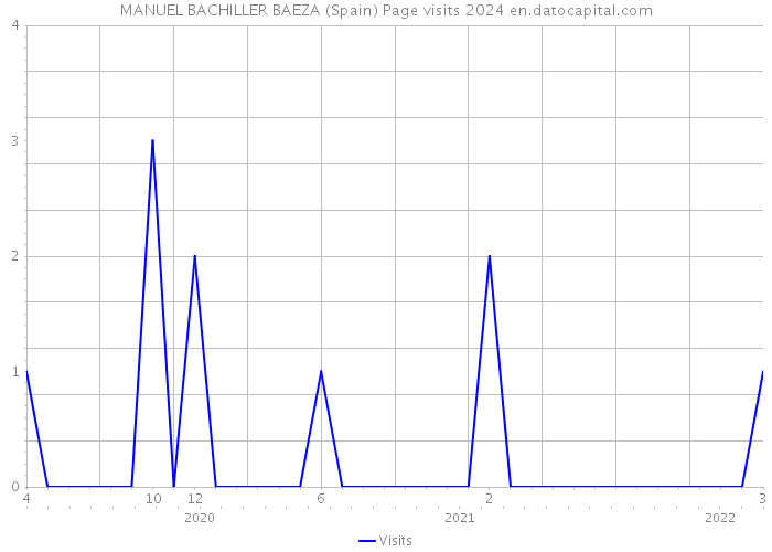 MANUEL BACHILLER BAEZA (Spain) Page visits 2024 