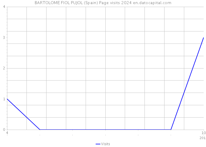 BARTOLOME FIOL PUJOL (Spain) Page visits 2024 