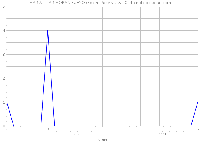 MARIA PILAR MORAN BUENO (Spain) Page visits 2024 