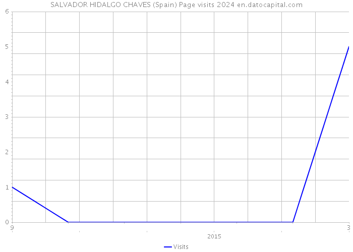 SALVADOR HIDALGO CHAVES (Spain) Page visits 2024 