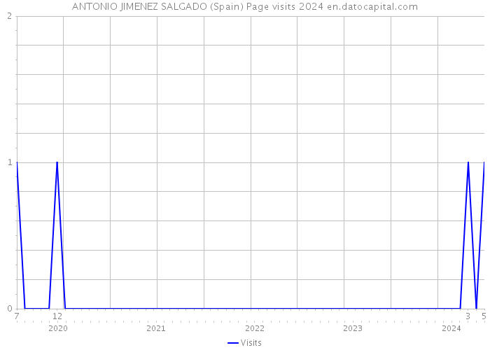 ANTONIO JIMENEZ SALGADO (Spain) Page visits 2024 