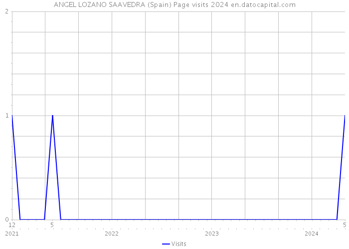 ANGEL LOZANO SAAVEDRA (Spain) Page visits 2024 