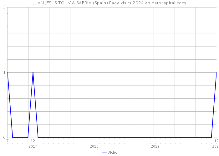 JUAN JESUS TOLIVIA SABRIA (Spain) Page visits 2024 